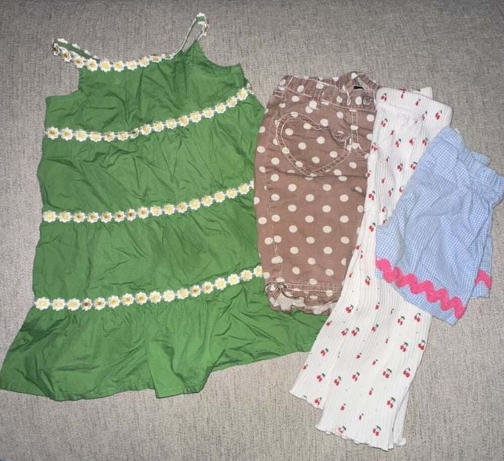 2-3y Toddler Girls 4-Piece Summer Clothing Bundle (Gymboree, Mini Boden, Zara, B
